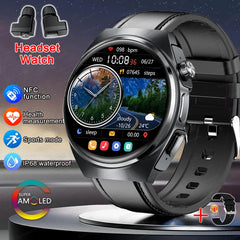 For Xiaomi New 2 in 1 Smart Watch With Earbuds Smartwatch TWS Bluetooth Earphone Heart Rate Blood Pressure Monitor Sports Watch