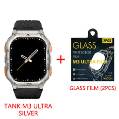 Original KOSPET TANK M3 Ultra GPS Smart Watches For Men Smartwatch 480mAh Waterproof Digital Fitness AMOLED AOD Bluetooth Watch