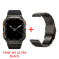 Original KOSPET TANK M3 Ultra GPS Smart Watches For Men Smartwatch 480mAh Waterproof Digital Fitness AMOLED AOD Bluetooth Watch