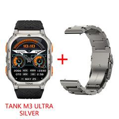 Original KOSPET TANK M3 Ultra GPS Smart Watches For Men Smartwatch 480mAh Waterproof Digital Fitness AMOLED AOD Bluetooth Watch