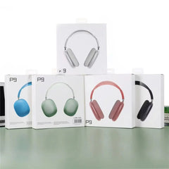 P9 Pro Max Wireless Bluetooth Headphones Hifi Stereo Noise Cancelling Waterproof Mic Pods Over Ear Sports Gaming Headset