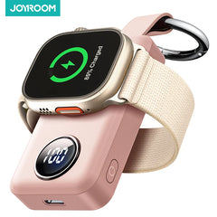 JOYROOM Portable 2000mAh Wireless Charger for Apple Watch Series 9/8/7/6/5/4/3/2/SE/UItra 2/Ultra Magnetic iWatch Power Bank