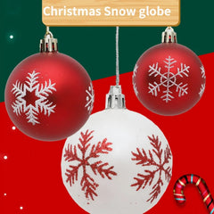 12pcs/box 6cm Christmas Ball Ornaments Xmas Tree Hanging Pendant Christmas Decorations for Home 2024 Navidad Natal New Year Gift