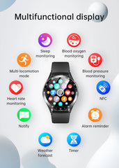 2024 2-in-1 smartwatch with TWS Bluetooth earphones, heart rate and blood pressure monitor, new sports and fitness watch