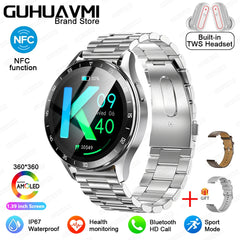 For HUAWEI New 2 in 1 Smartwatch With Earbuds Watch TWS Bluetooth Earphone Heart Rate Blood Pressure Monitor Sport Watch Fitness