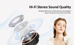 SK small earbuds wireless bluetooth headset,headphones sport,sleep,work,in class invisible wear,bass sound quality earphone 2024