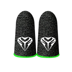 1 Pair For PUBG Gaming Finger Sleeve Luminous Fingertips Cover Anti-slip Breathable Finger Cots Thumb Gloves For Mobile Game