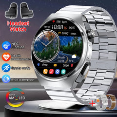 For Xiaomi New 2 in 1 Smart Watch With Earbuds Smartwatch TWS Bluetooth Earphone Heart Rate Blood Pressure Monitor Sports Watch