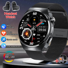 For Xiaomi New 2 in 1 Smart Watch With Earbuds Smartwatch TWS Bluetooth Earphone Heart Rate Blood Pressure Monitor Sports Watch