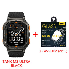 Original KOSPET TANK M3 Ultra GPS Smart Watches For Men Smartwatch 480mAh Waterproof Digital Fitness AMOLED AOD Bluetooth Watch