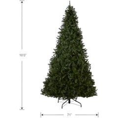 Giant ChristmasTree, Green, North Valley Spruce, Includes Stand, 10 Feet, Christmas Decorations 2024, Christmas Tree