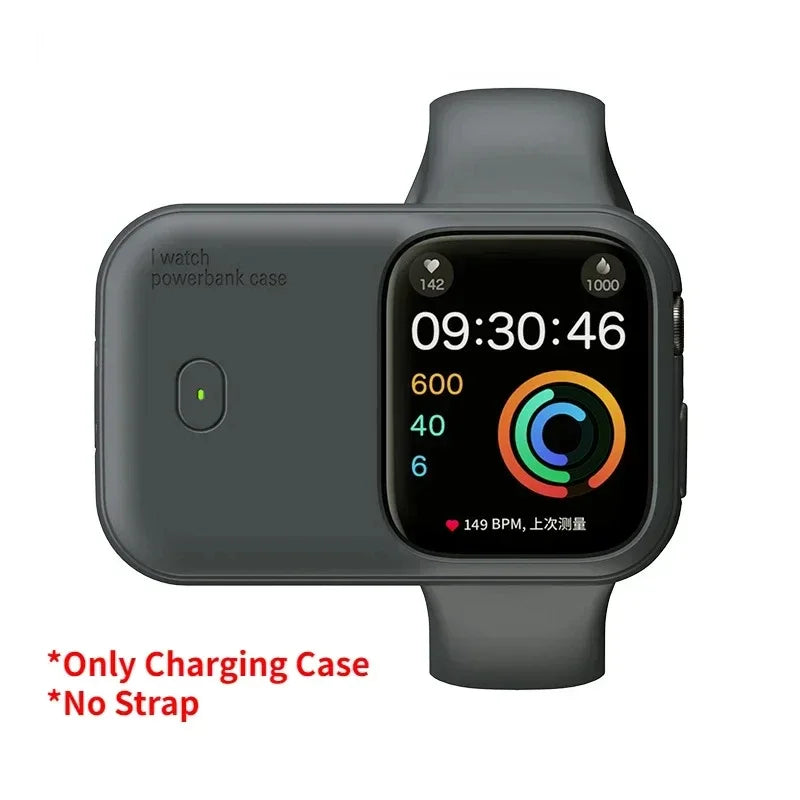 For Apple Watch Wireless Charger Apple Watch S9 40 41 44 45 49mm Smart Outdoor Sports Portable Wearable Wireless Charging Bank